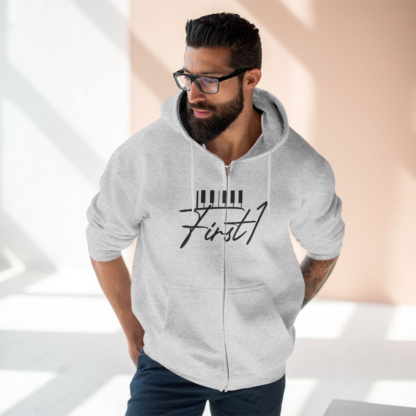 Unisex First1 Zip Hoodie