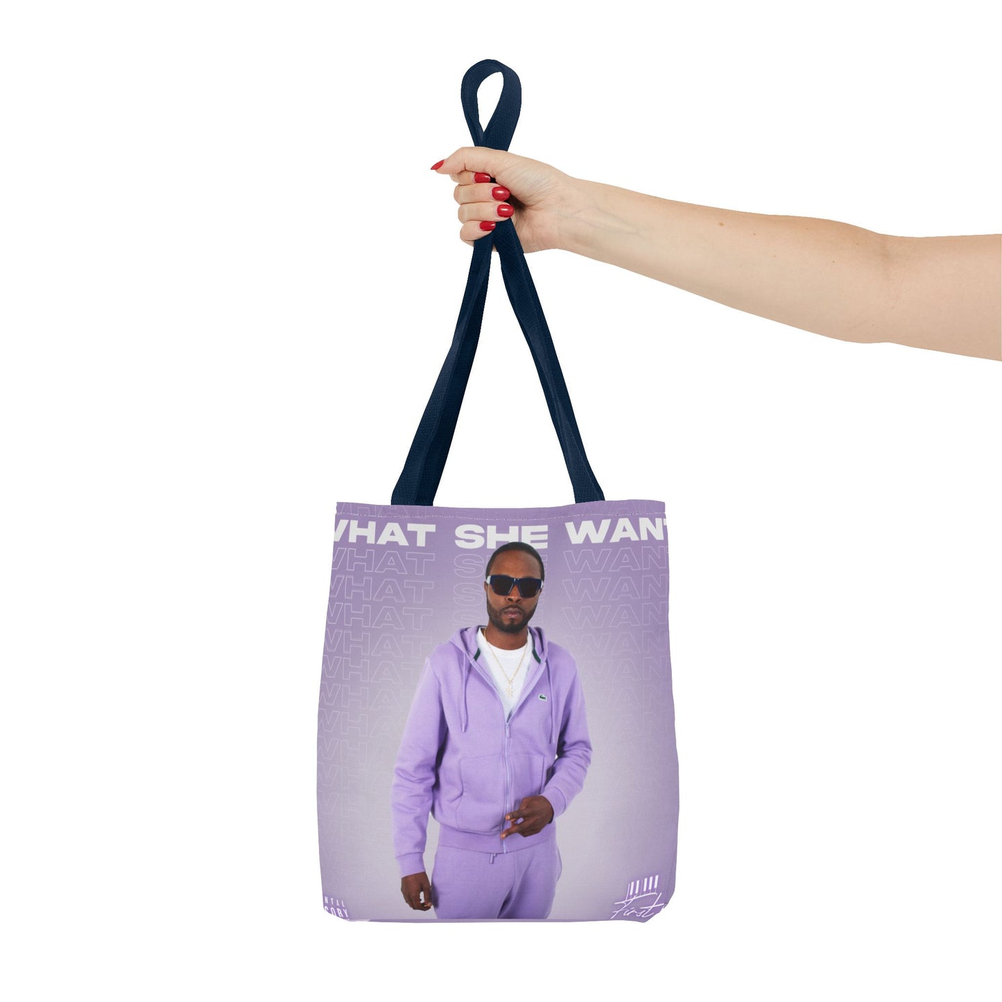 "What She Want" Tote Bag