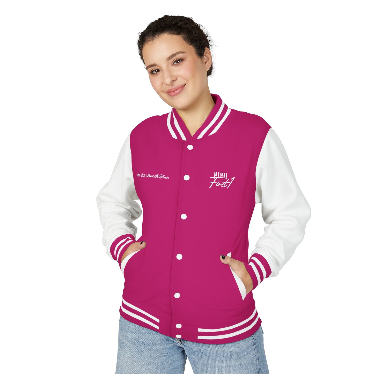 Classic First1 Varsity Jacket -Unisex (assorted colors)