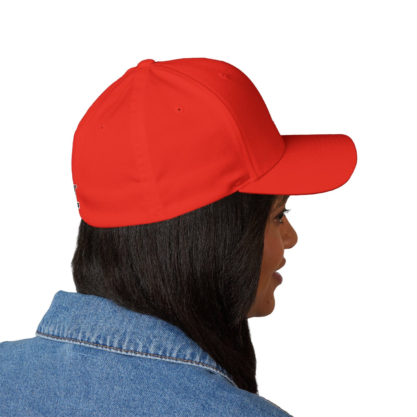 1st Embroidery Closed-Back Cap (black on ASSORTED COLORS)