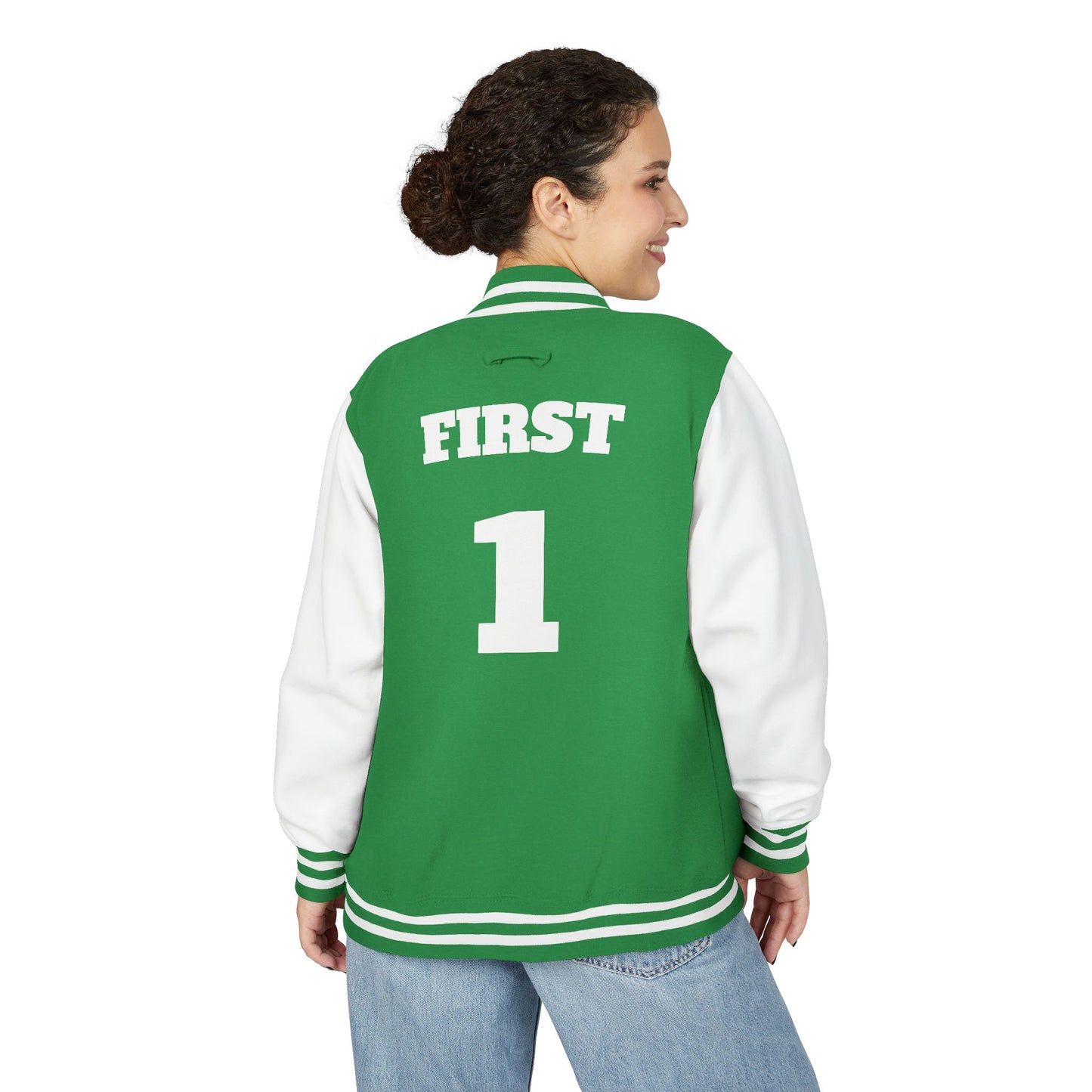 Classic First1 Varsity Jacket -Unisex (assorted colors)
