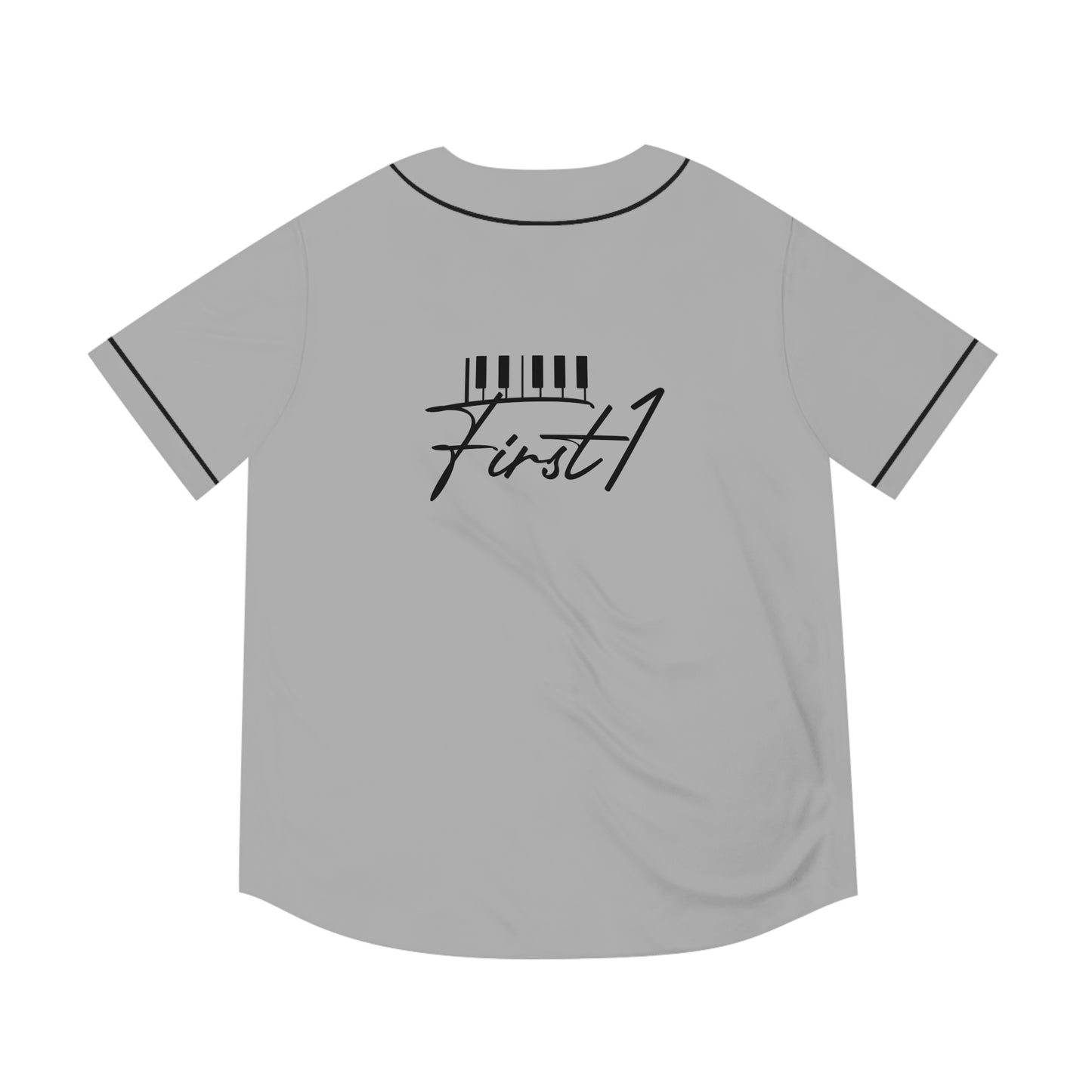 First1 Baseball Jersey (Grey)