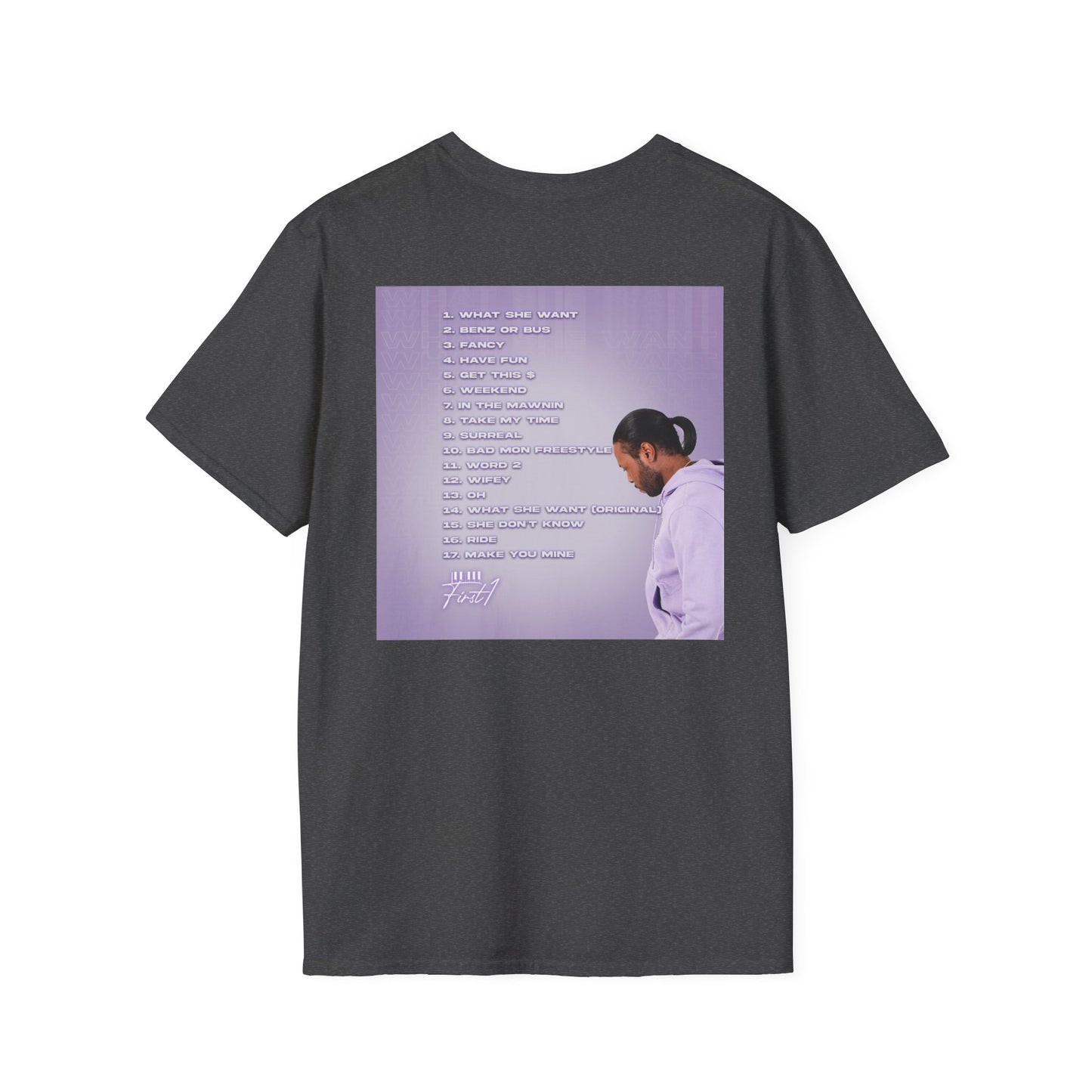 'What She Want' with QR code