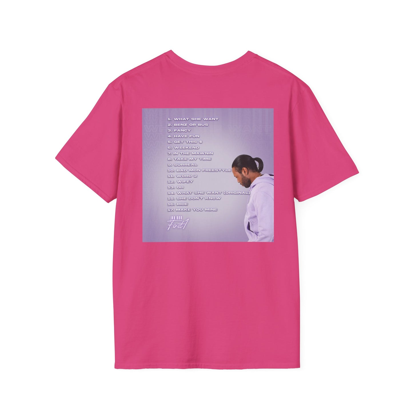 'What She Want' with QR code