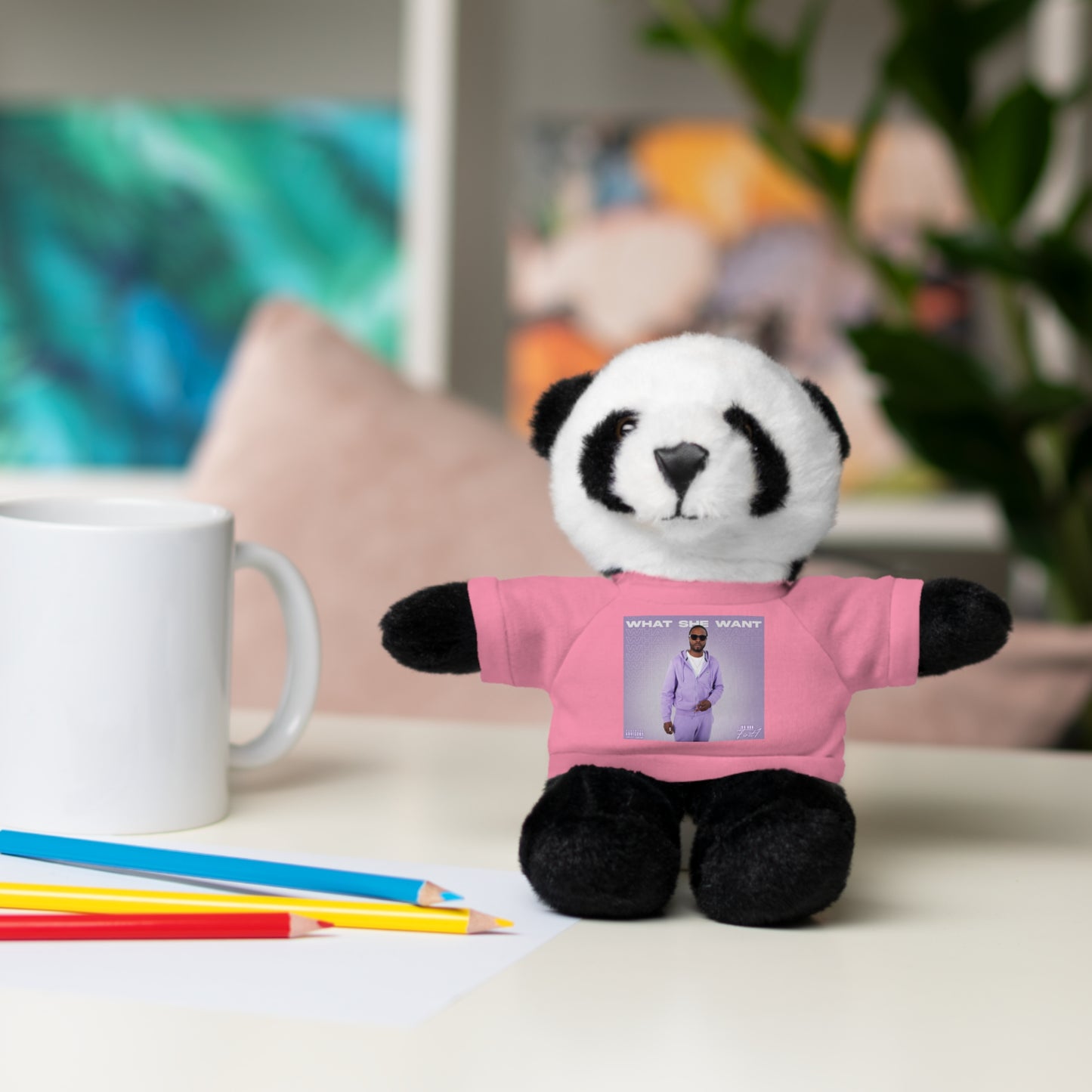 "WHAT SHE WANT" Stuffed Animals (Bear, Lion, Bunny, Sheep etc.)