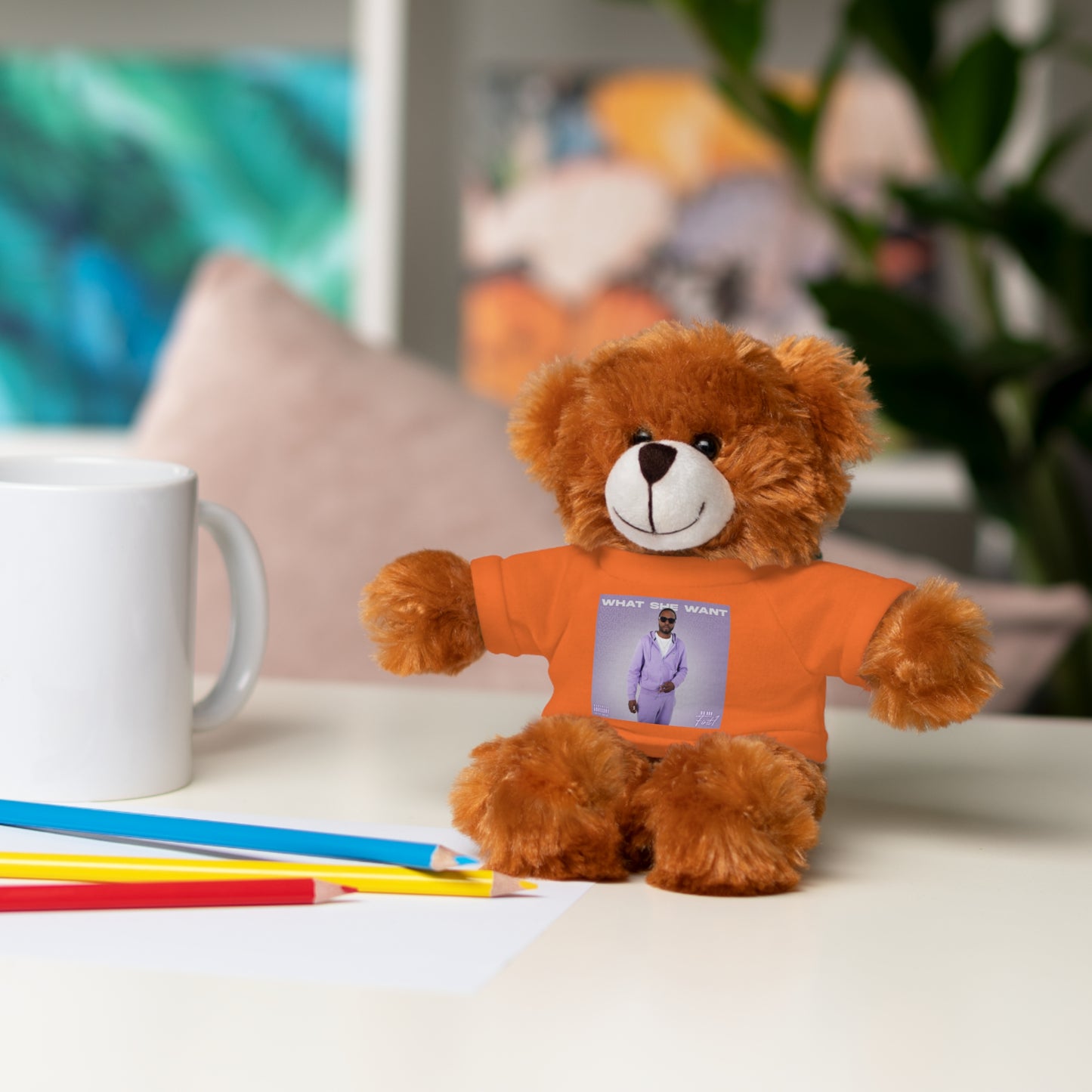 "WHAT SHE WANT" Stuffed Animals (Bear, Lion, Bunny, Sheep etc.)