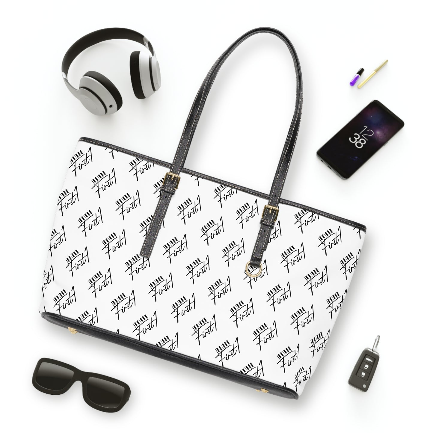 First1 Leather Shoulder Bag (BLANCO)