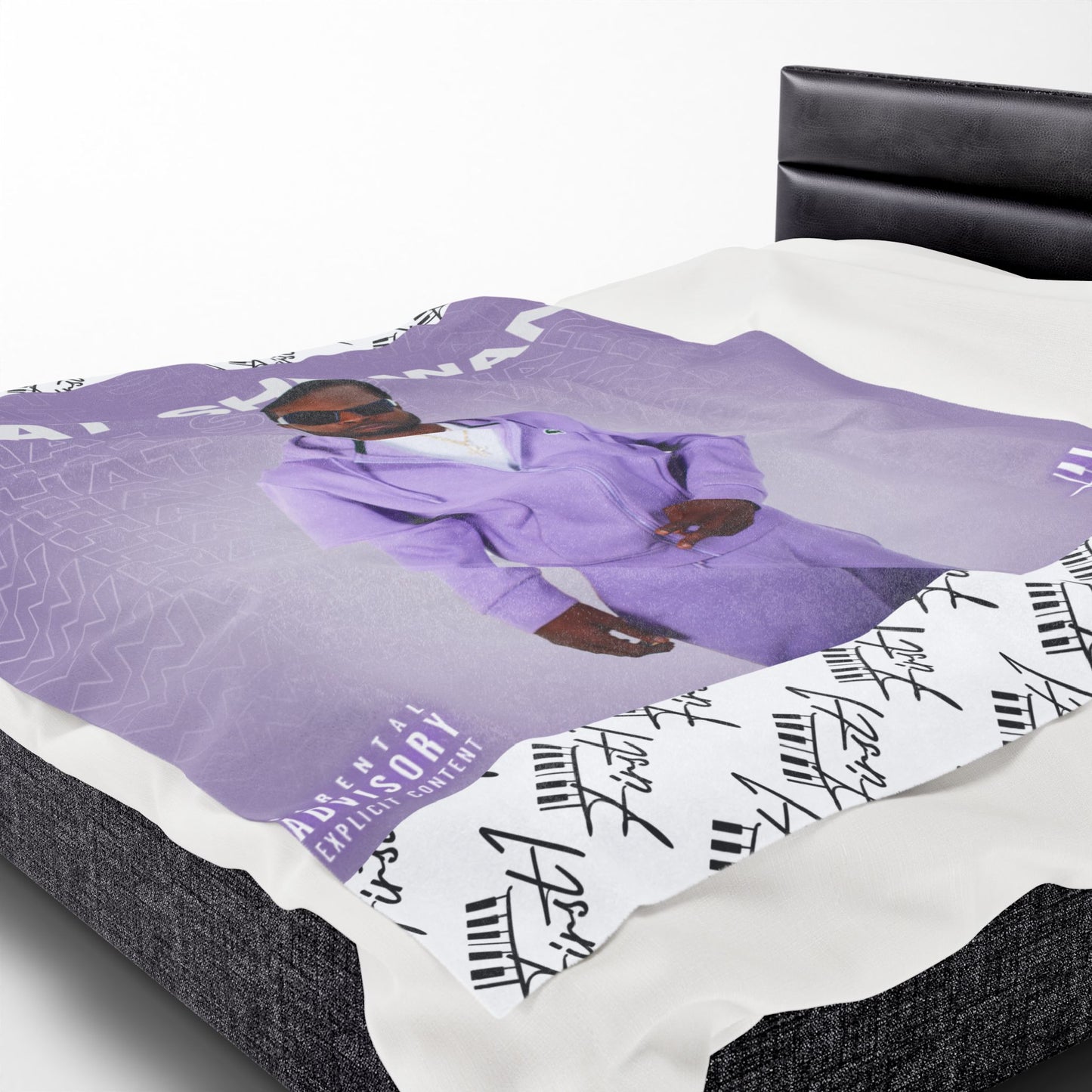 "What She Want" Plush Blanket