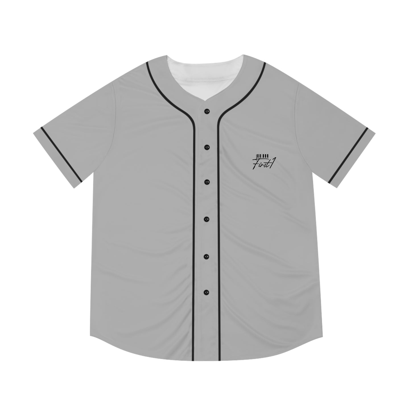 First1 Baseball Jersey (Grey)