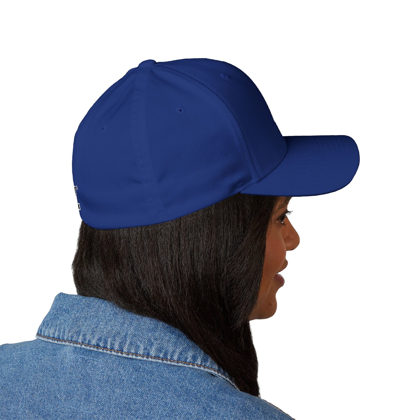 1st Embroidery Closed-Back Cap (black on ASSORTED COLORS)