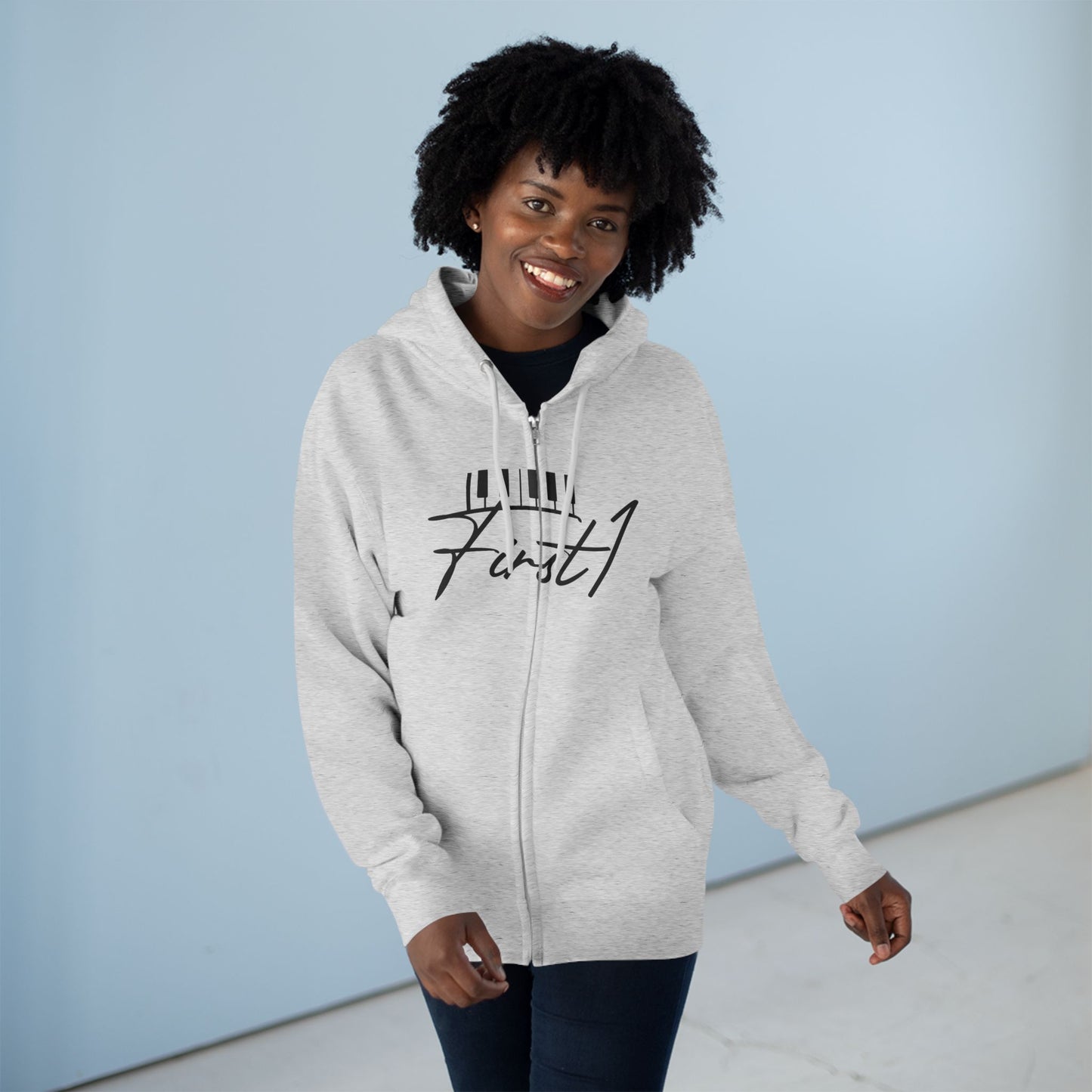 Unisex First1 Zip Hoodie