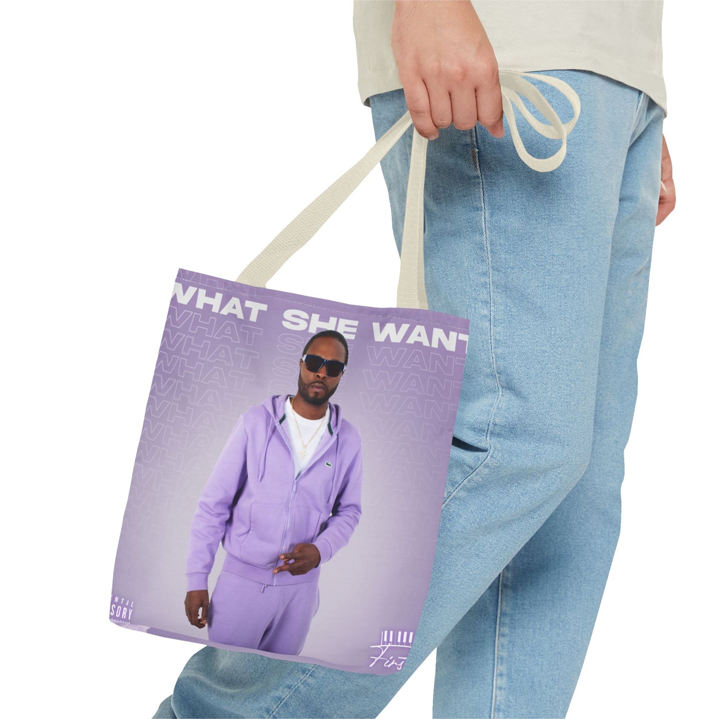"What She Want" Tote Bag