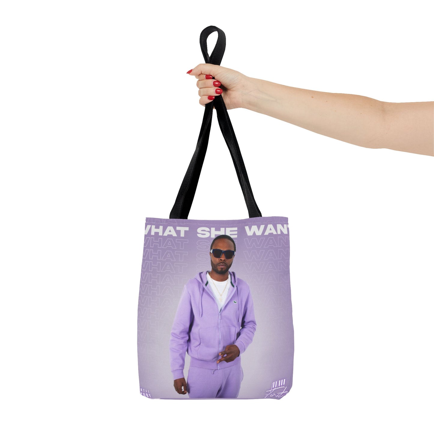 "What She Want" Tote Bag
