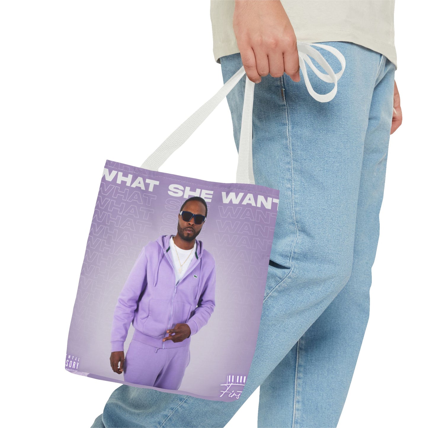 "What She Want" Tote Bag