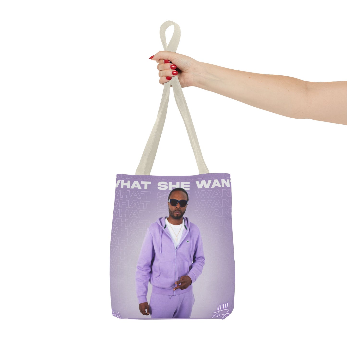 "What She Want" Tote Bag