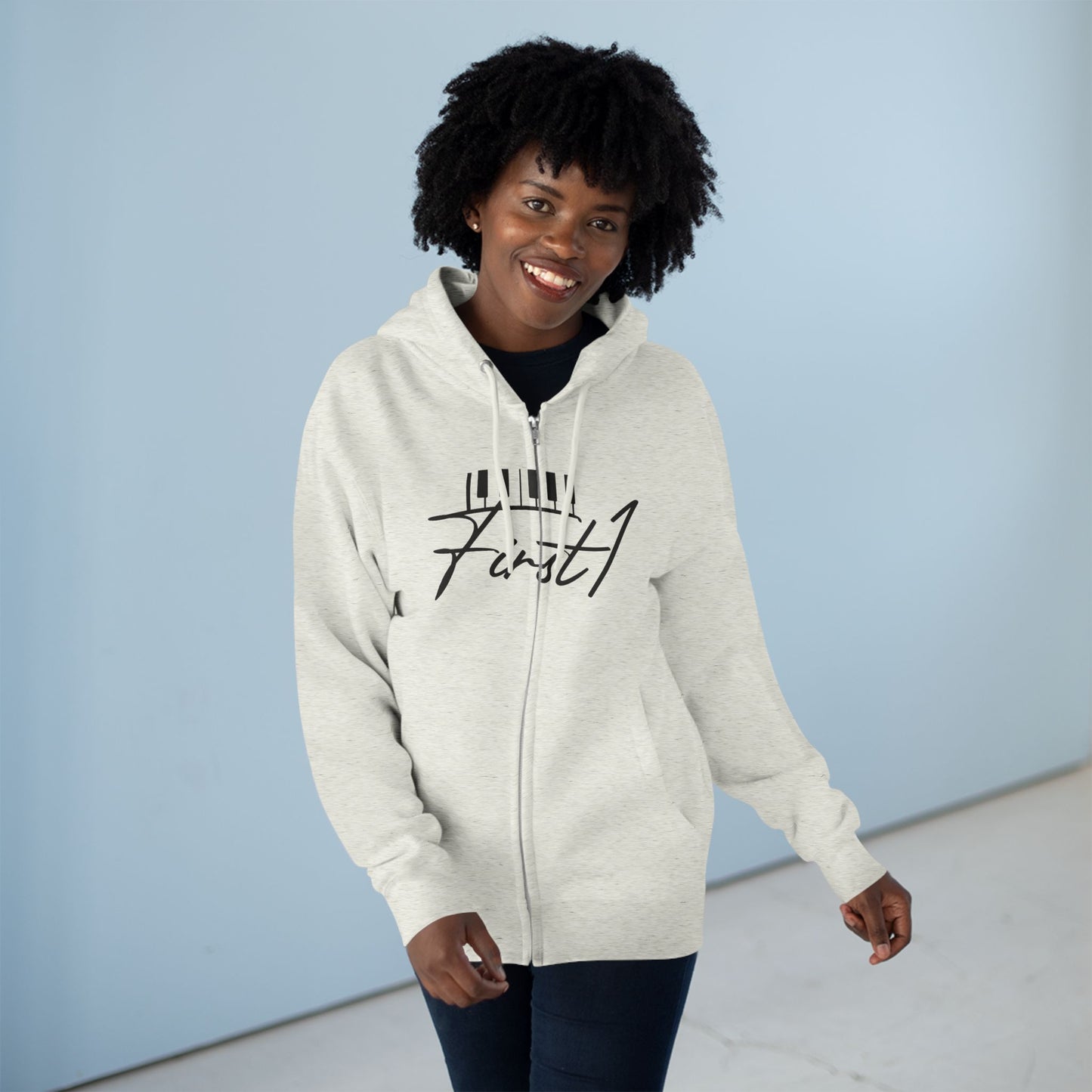 Unisex First1 Zip Hoodie