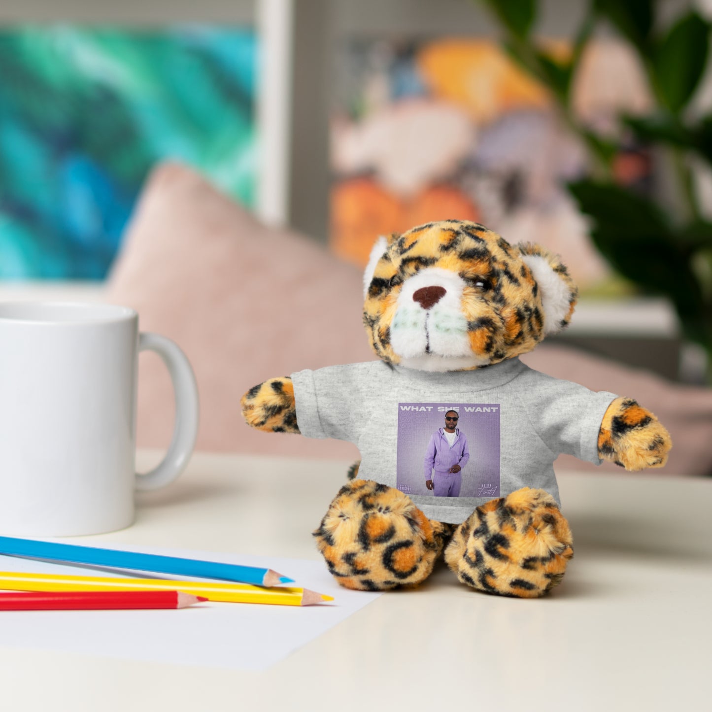 "WHAT SHE WANT" Stuffed Animals (Bear, Lion, Bunny, Sheep etc.)