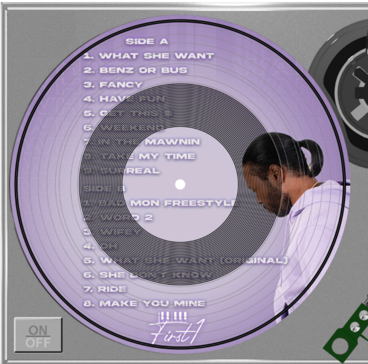 "What She Want" 12 inch Vinyl