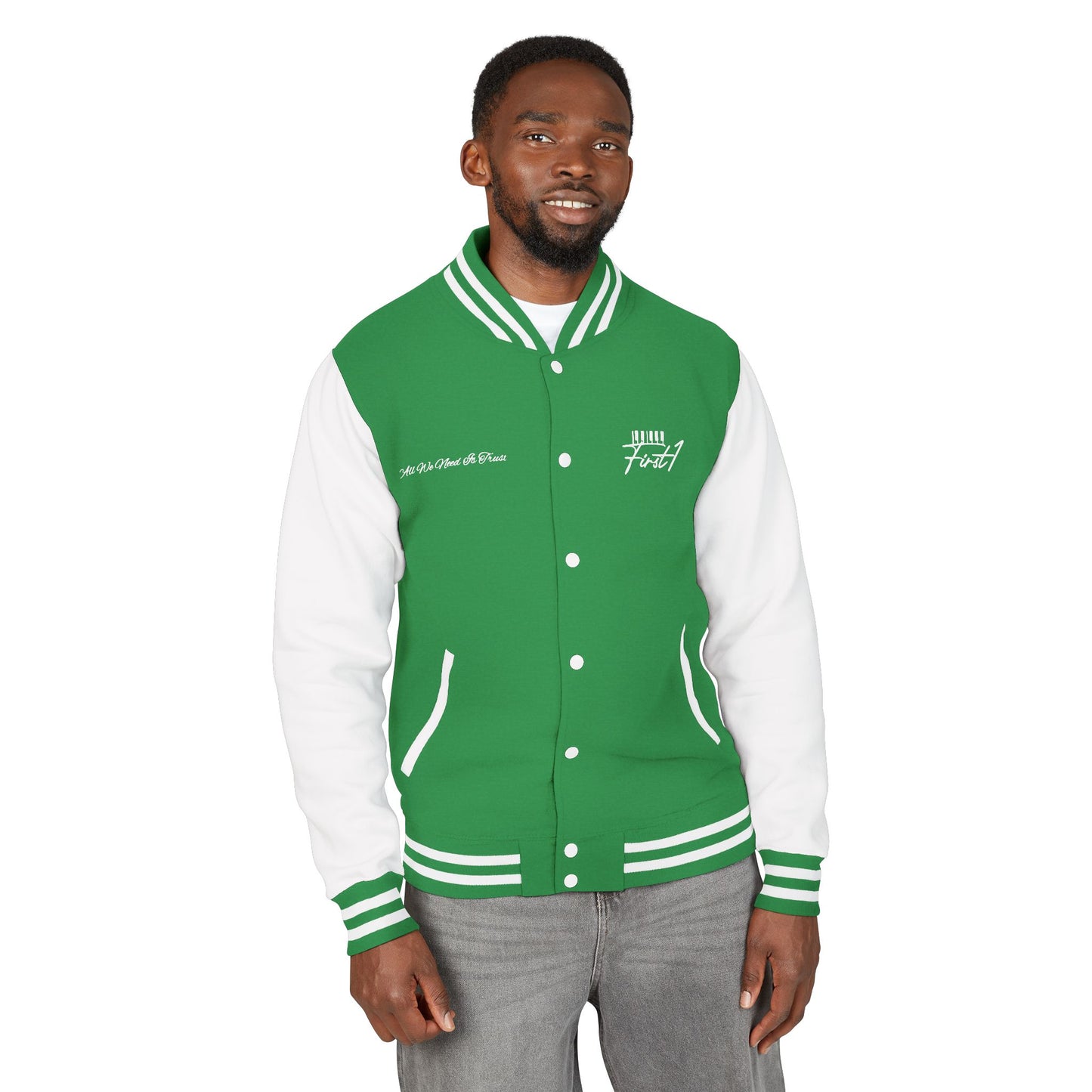 Classic First1 Varsity Jacket -Unisex (assorted colors)
