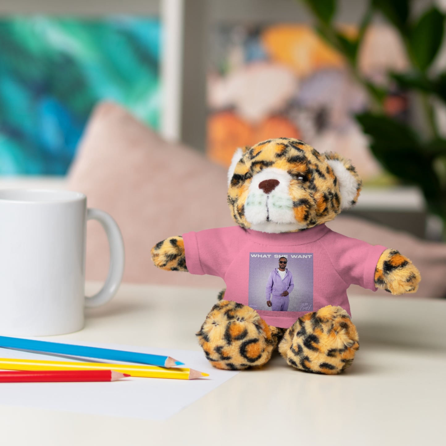"WHAT SHE WANT" Stuffed Animals (Bear, Lion, Bunny, Sheep etc.)