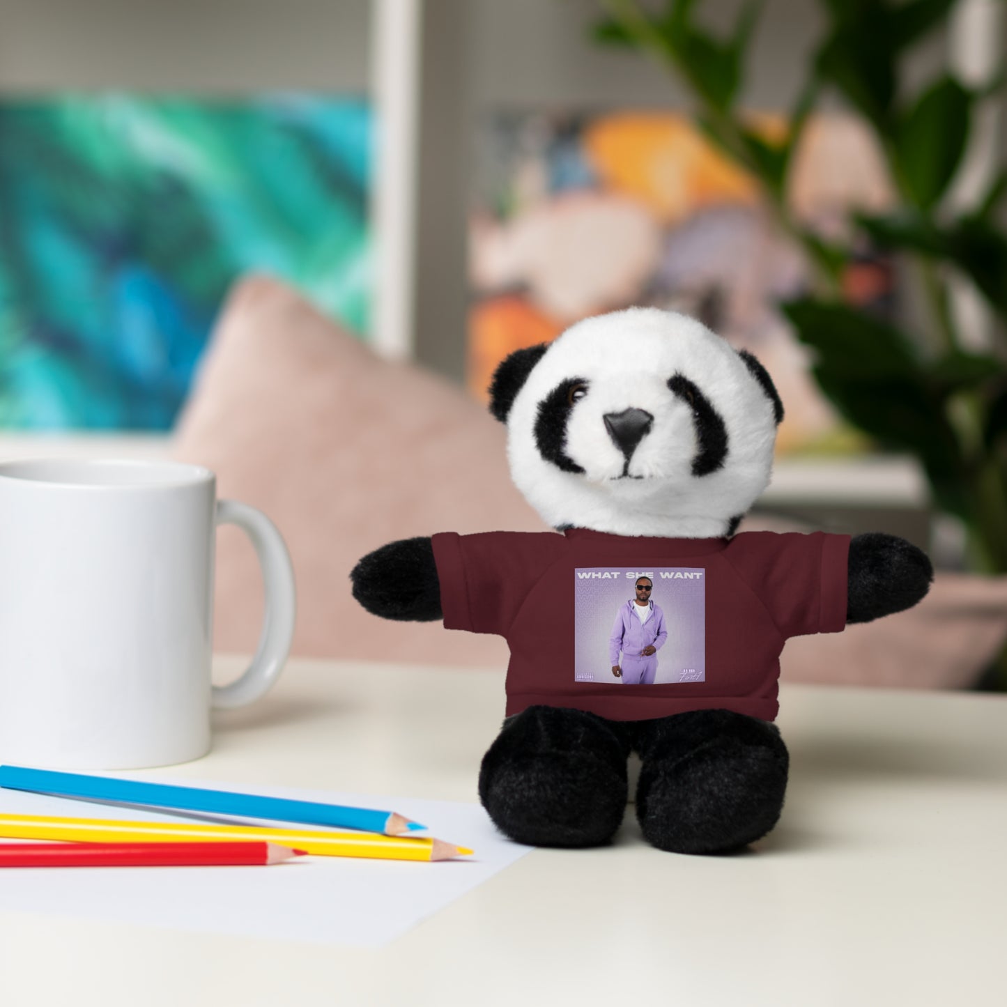 "WHAT SHE WANT" Stuffed Animals (Bear, Lion, Bunny, Sheep etc.)
