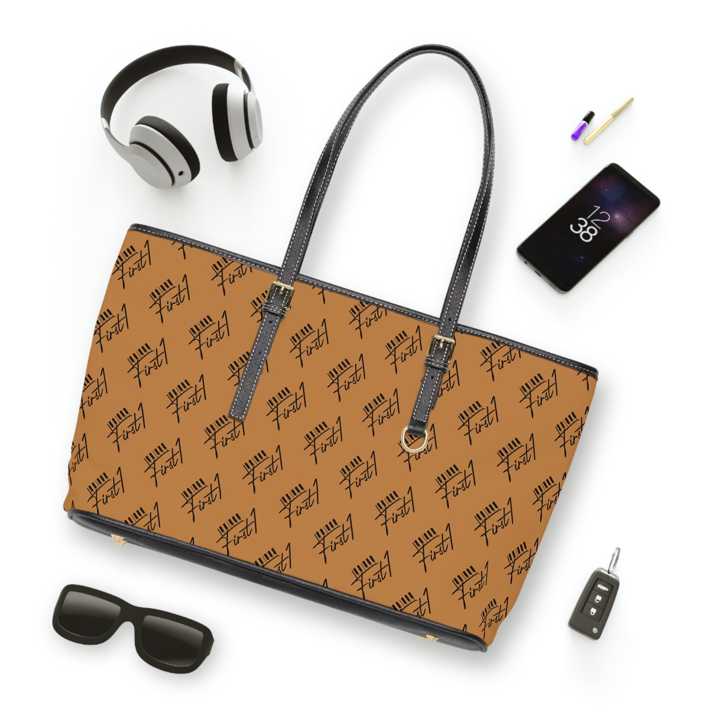 First1 Leather Shoulder Bag (SAND)