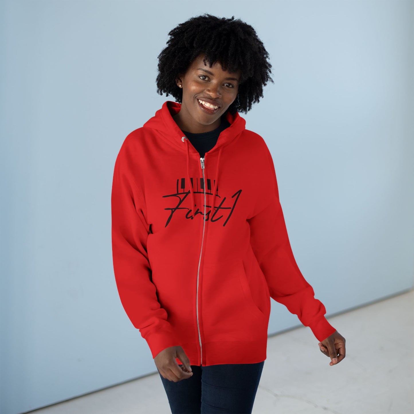 Unisex First1 Zip Hoodie