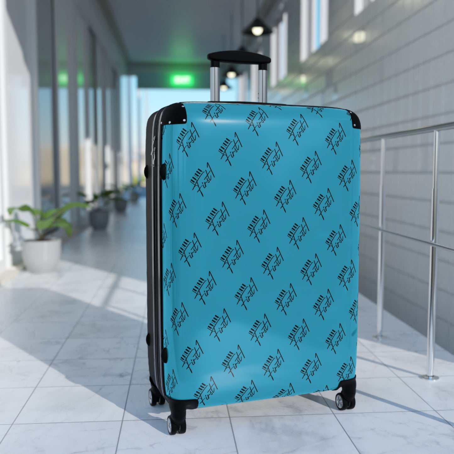 First1 Suitcase (Turquoise)
