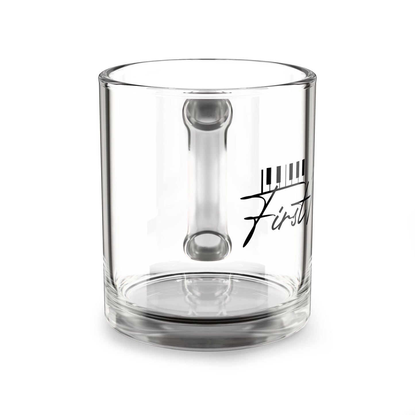 First1 Clear Glass Mug - 10oz