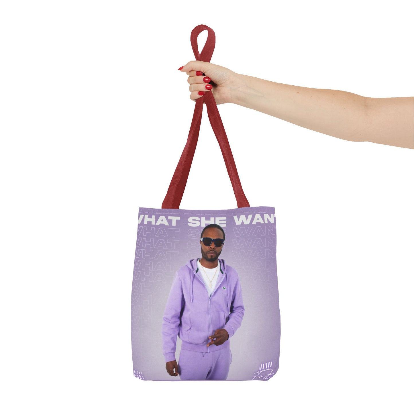 "What She Want" Tote Bag