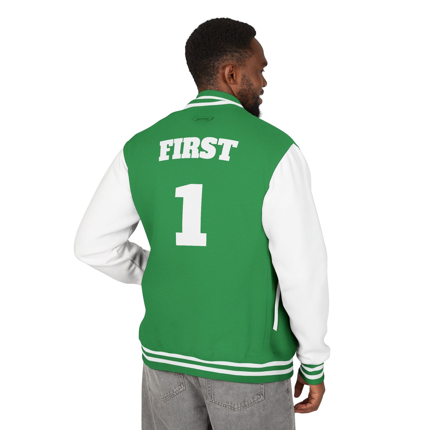 Classic First1 Varsity Jacket -Unisex (assorted colors)