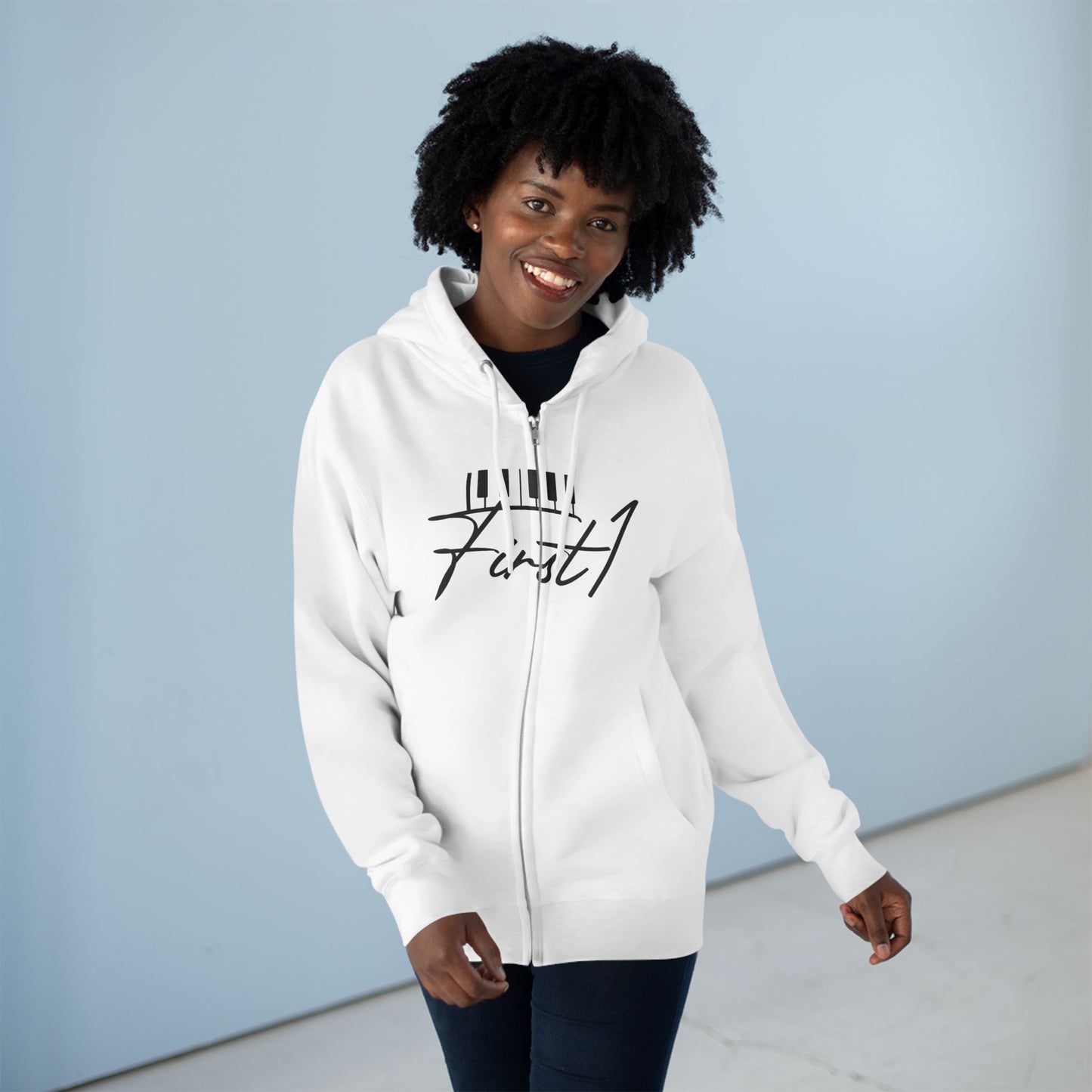 Unisex First1 Zip Hoodie