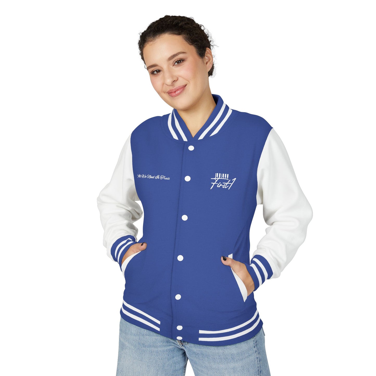 Classic First1 Varsity Jacket -Unisex (assorted colors)