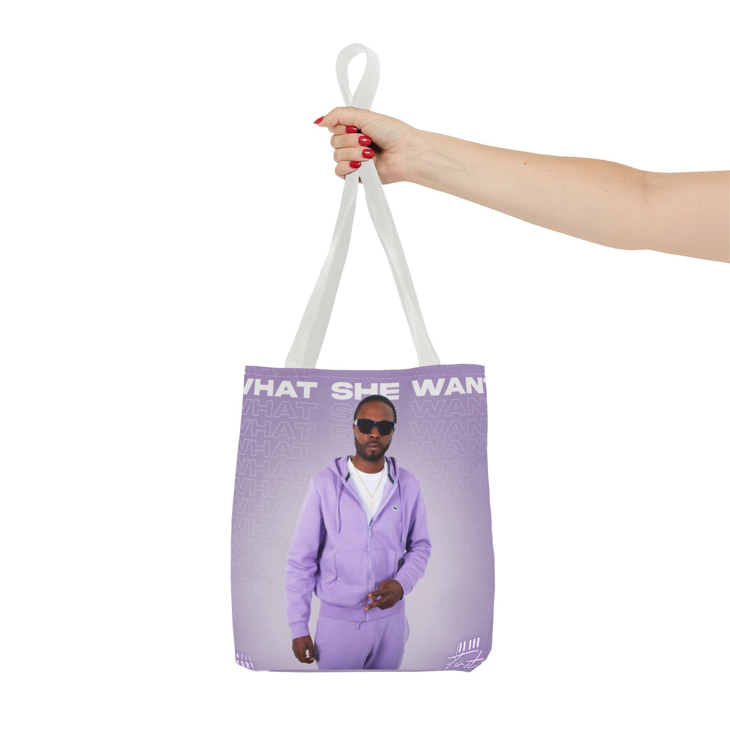 "What She Want" Tote Bag