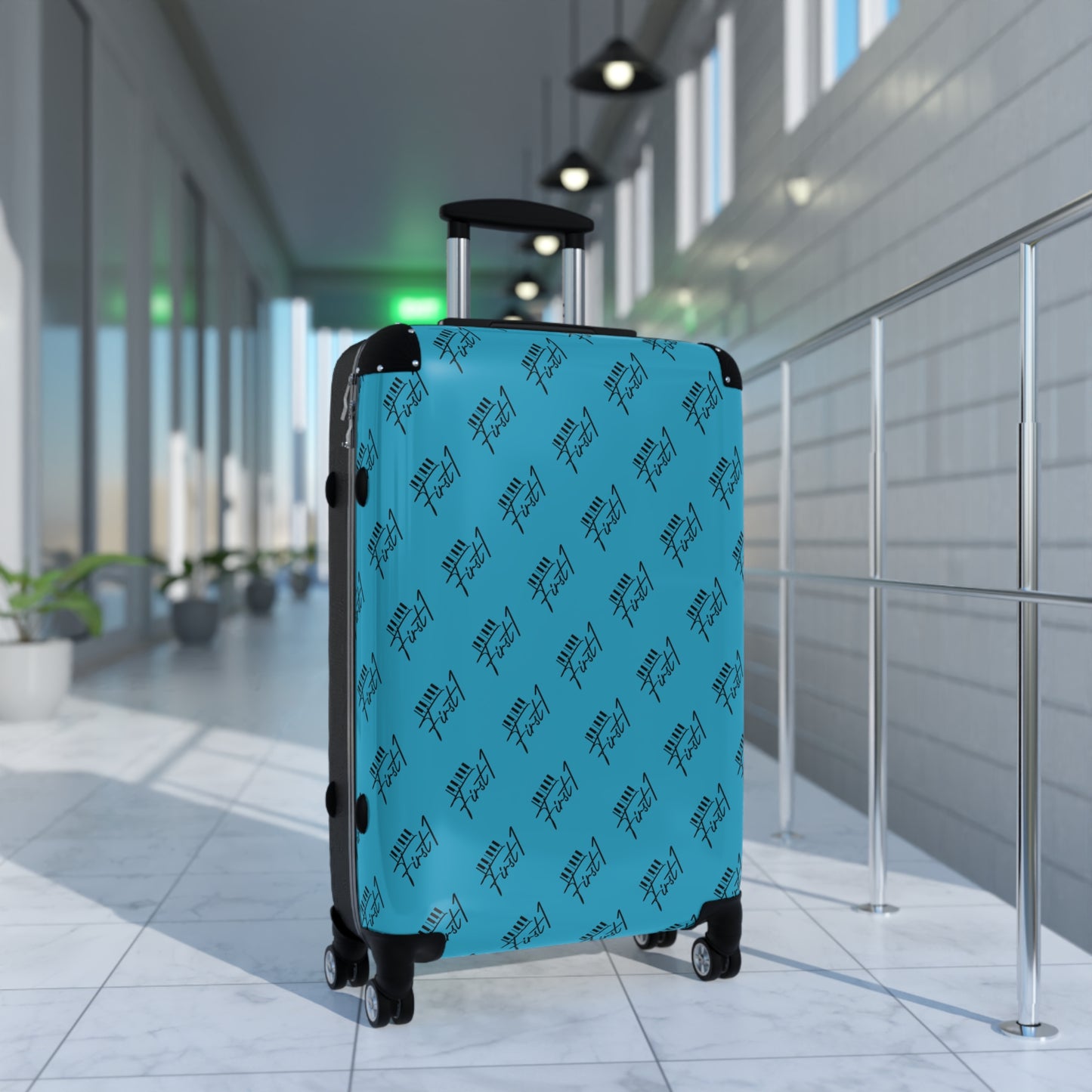 First1 Suitcase (Turquoise)