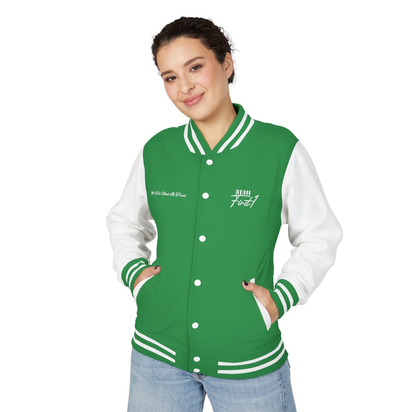 Classic First1 Varsity Jacket -Unisex (assorted colors)