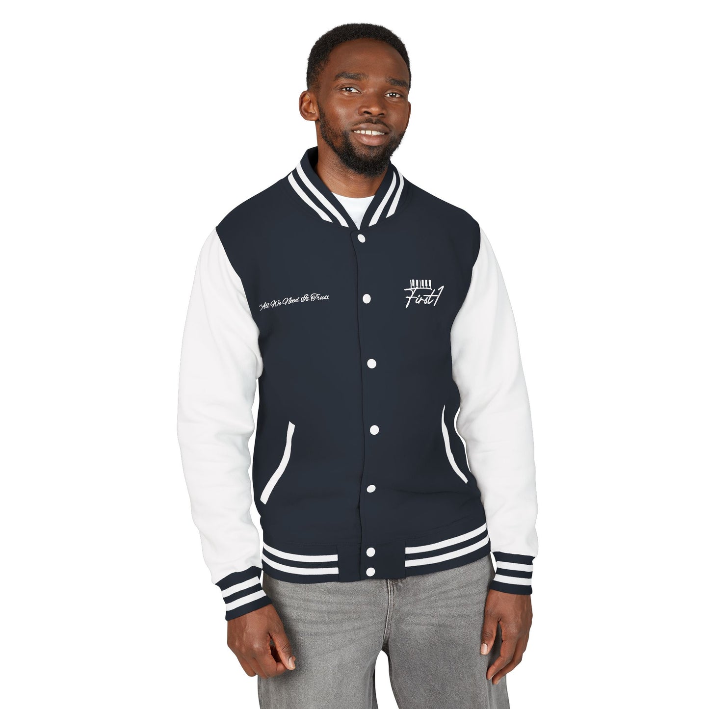 Classic First1 Varsity Jacket -Unisex (assorted colors)