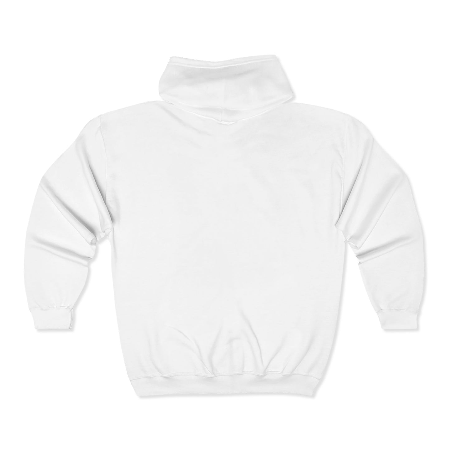 1st Embroidered Full Zip Hoodie (white on Assorted Colors)