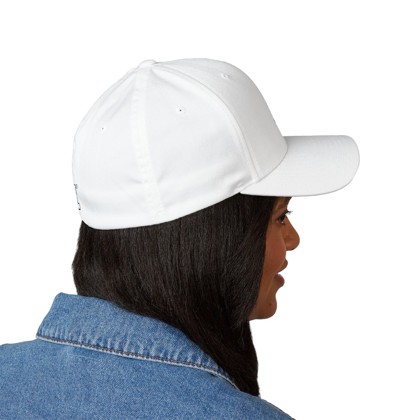 1st Embroidery Closed-Back Cap (White on ASSORTED COLORS)