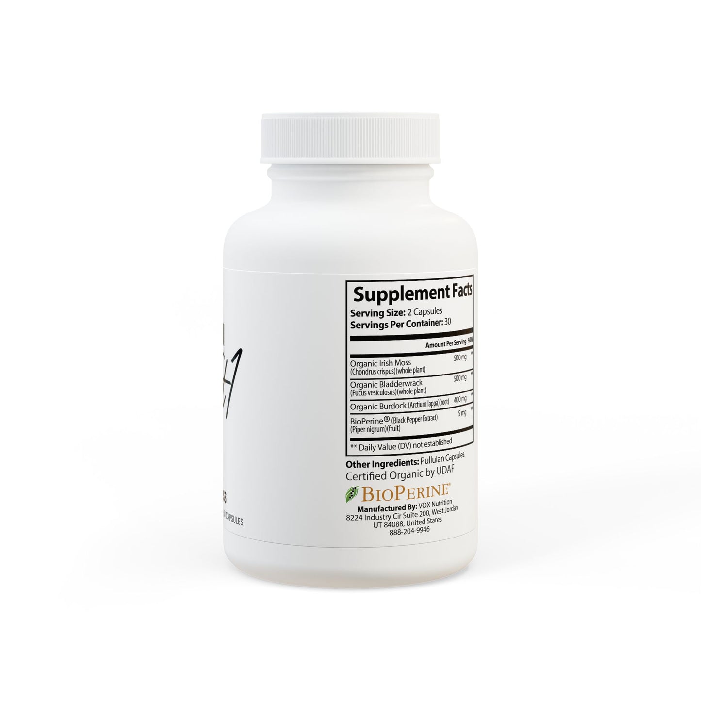 "In the Mawnin" Sea Moss Supplement (60 Capsules)