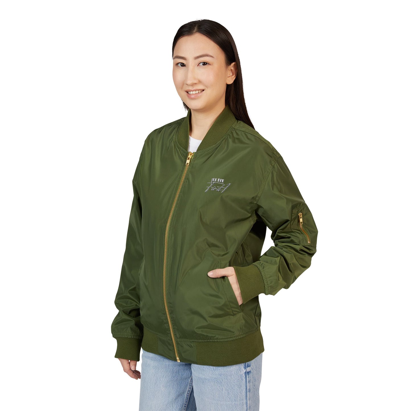 First1 Bomber (Eco-Friendly Embroidered )