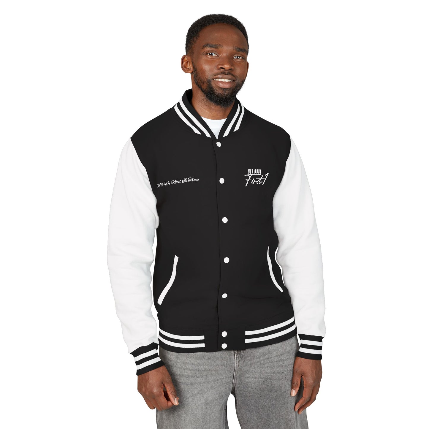 Classic First1 Varsity Jacket -Unisex (assorted colors)