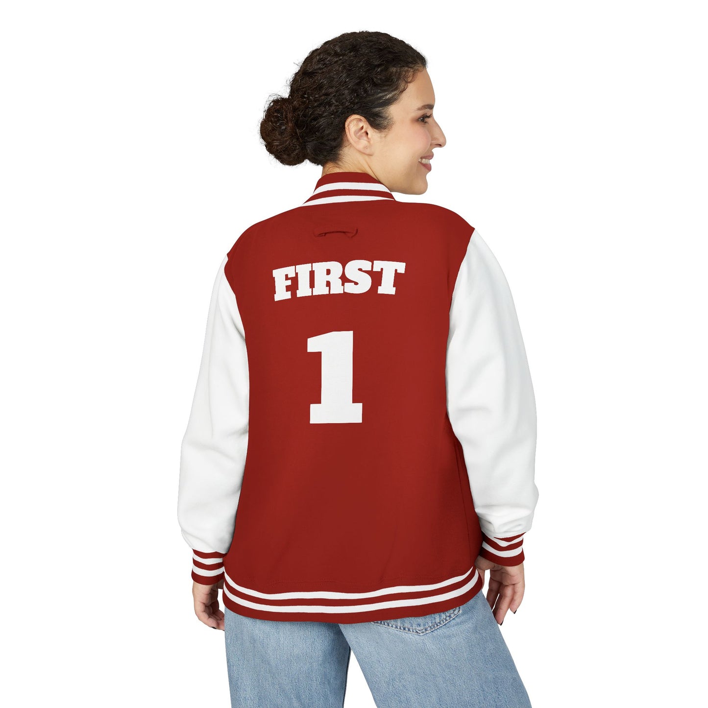 Classic First1 Varsity Jacket -Unisex (assorted colors)