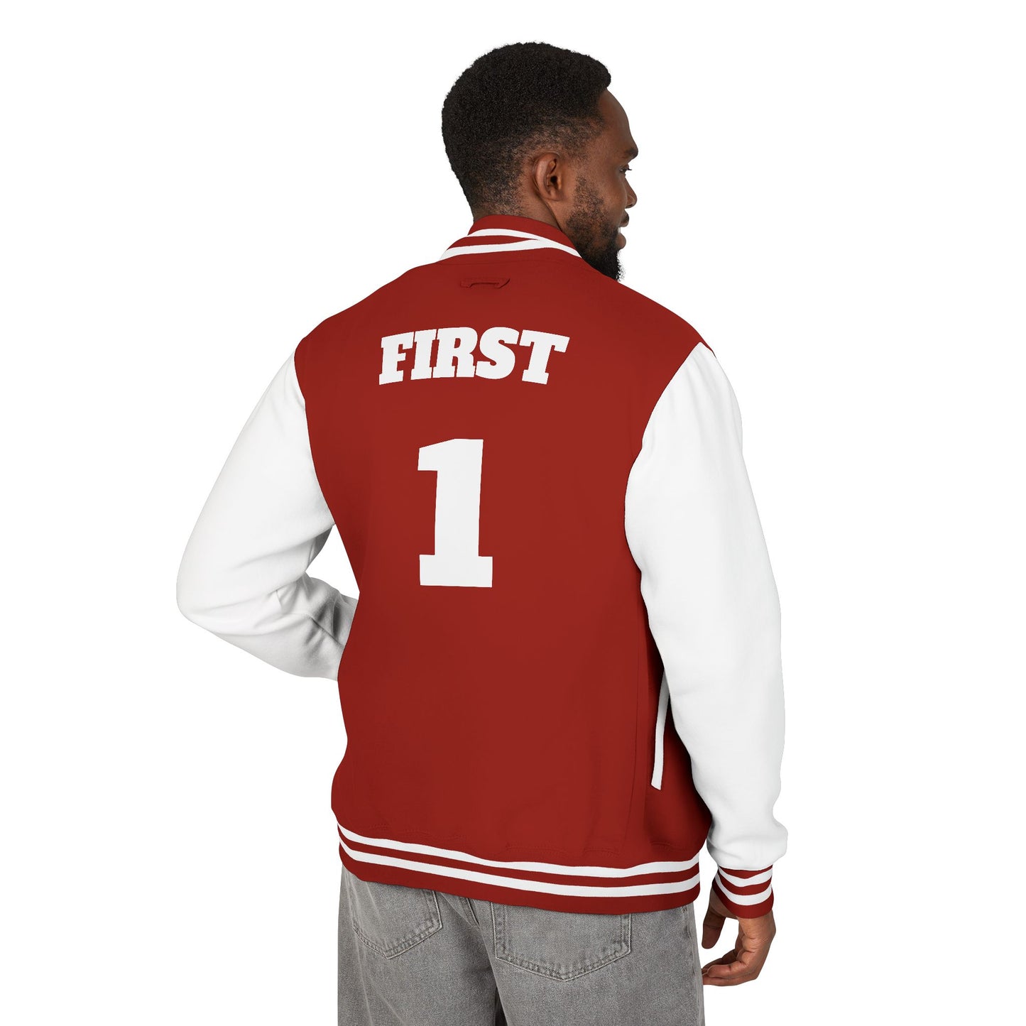 Classic First1 Varsity Jacket -Unisex (assorted colors)