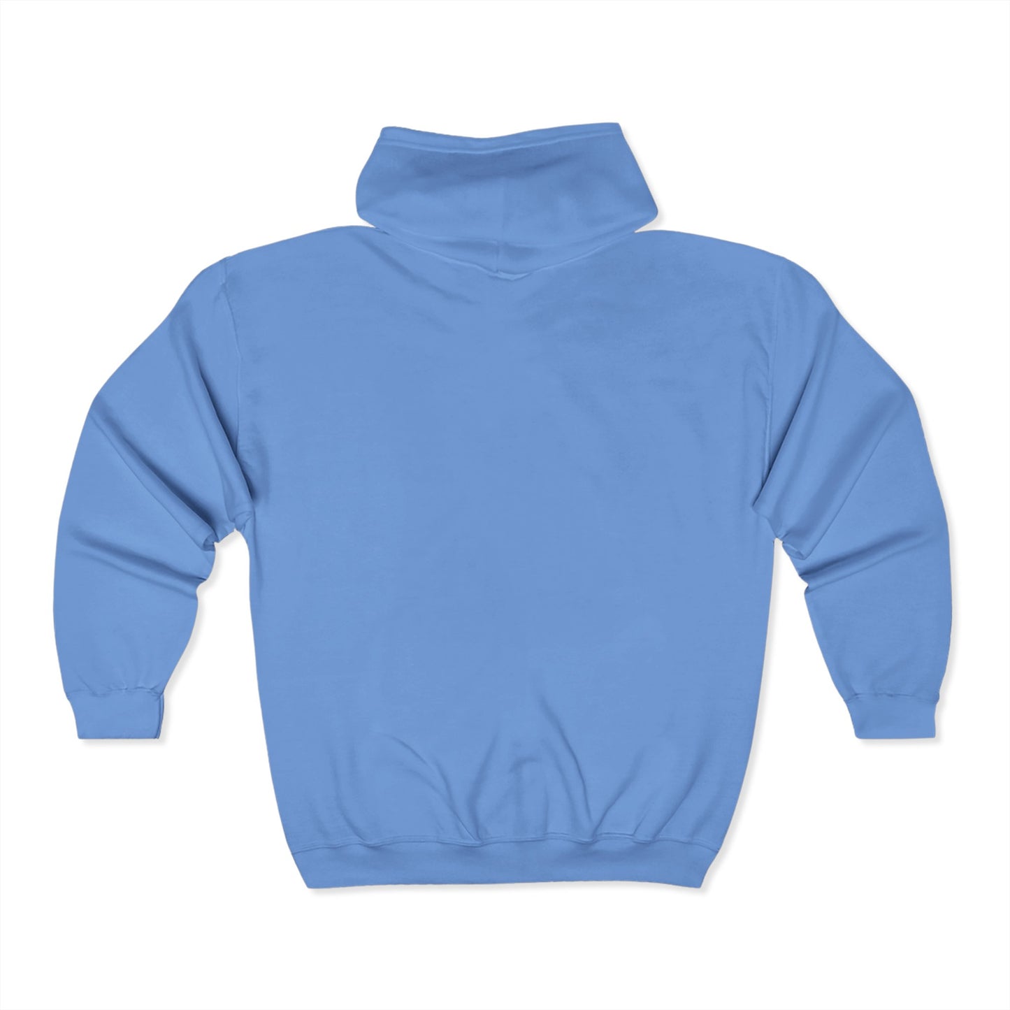1st Embroidered Full Zip Hoodie (white on Assorted Colors)