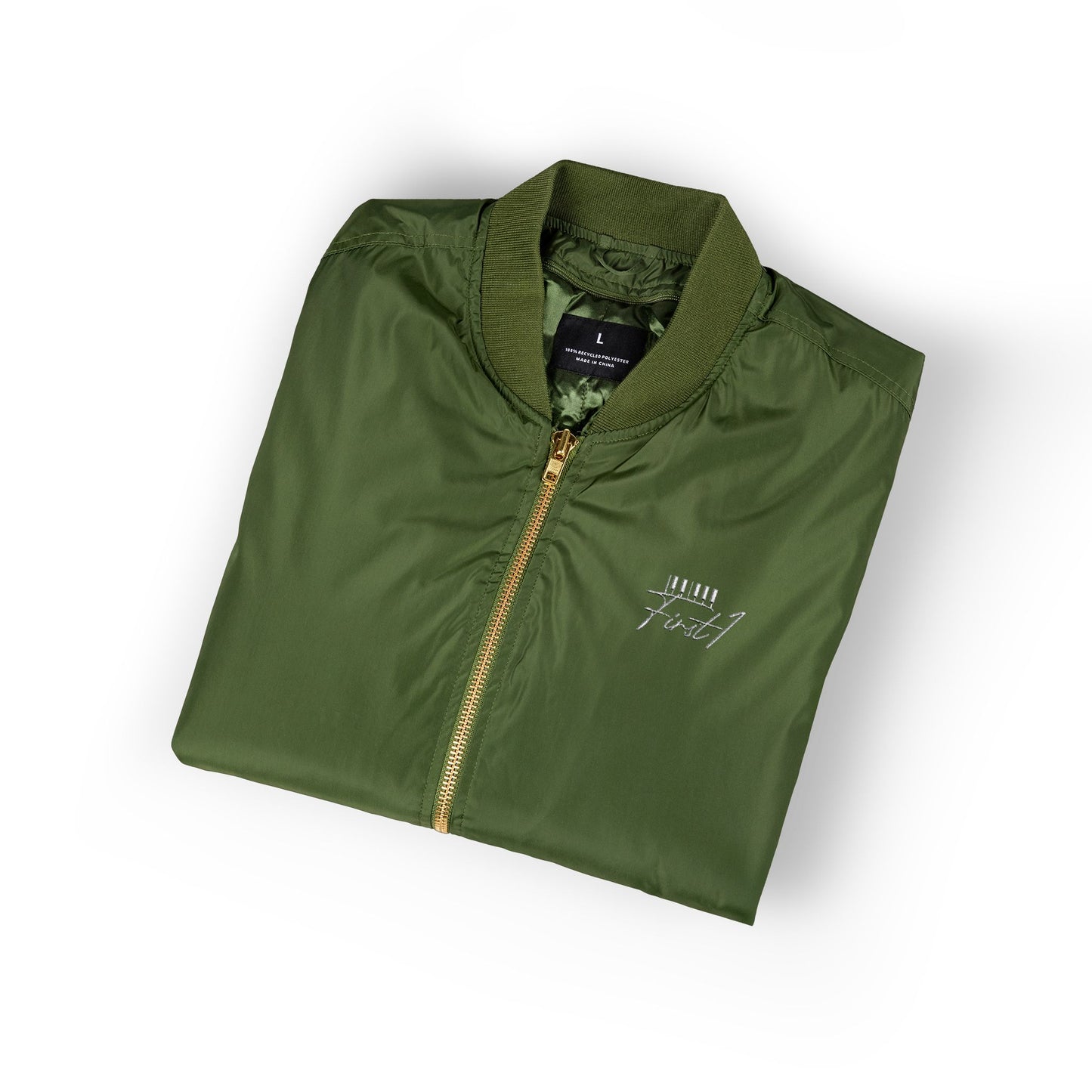 First1 Bomber (Eco-Friendly Embroidered )