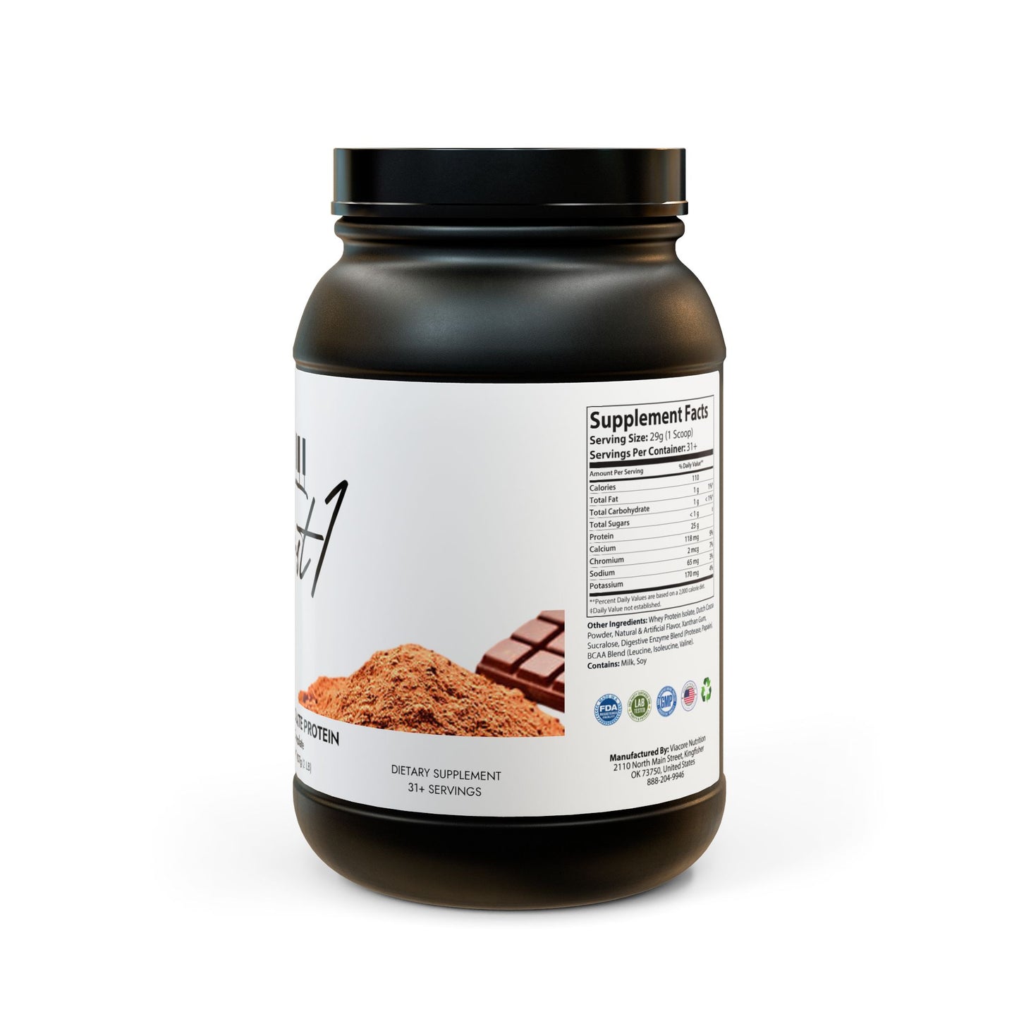 First1 COCOA Isolate  Protein Supplement (907g, 2lb)