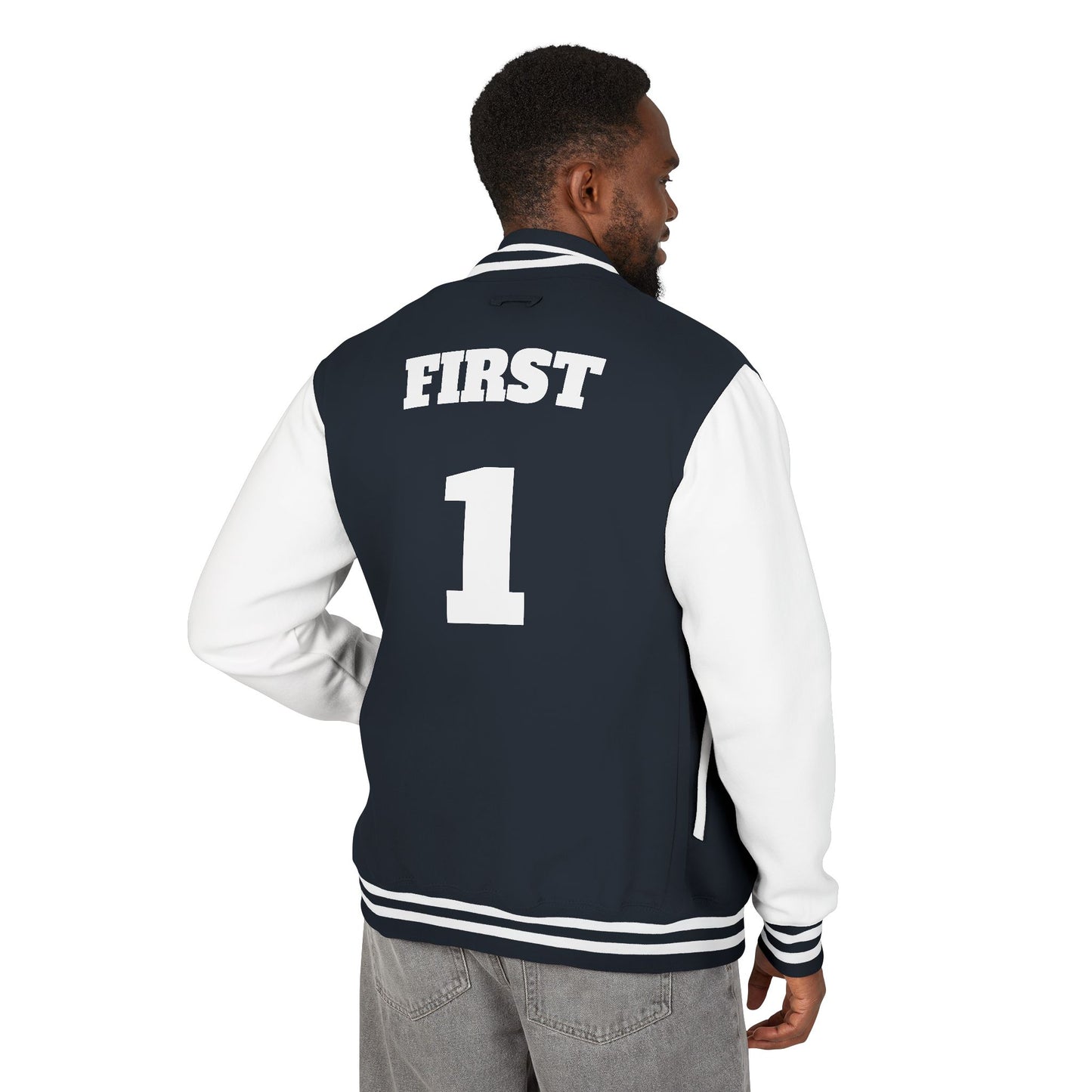 Classic First1 Varsity Jacket -Unisex (assorted colors)