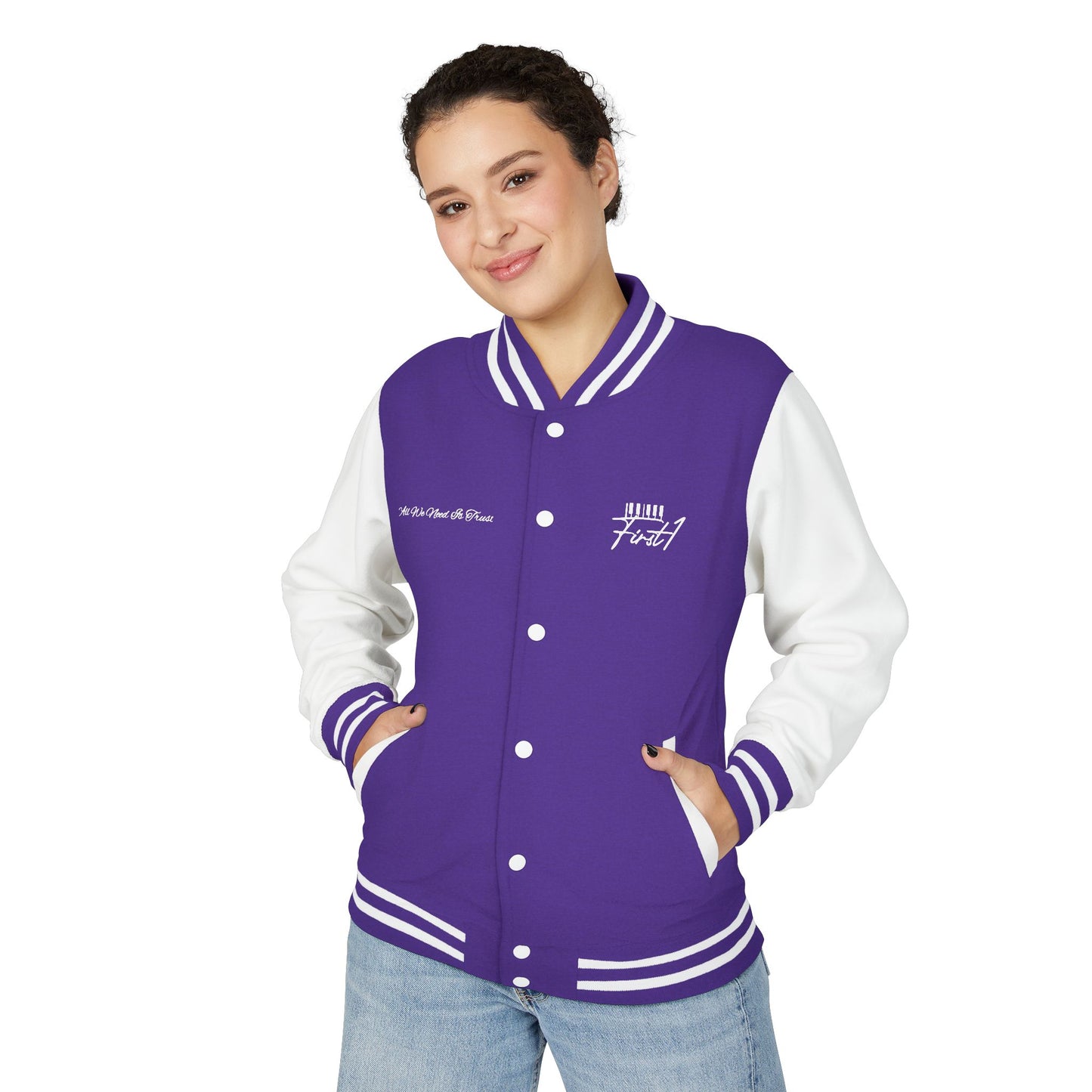 Classic First1 Varsity Jacket -Unisex (assorted colors)