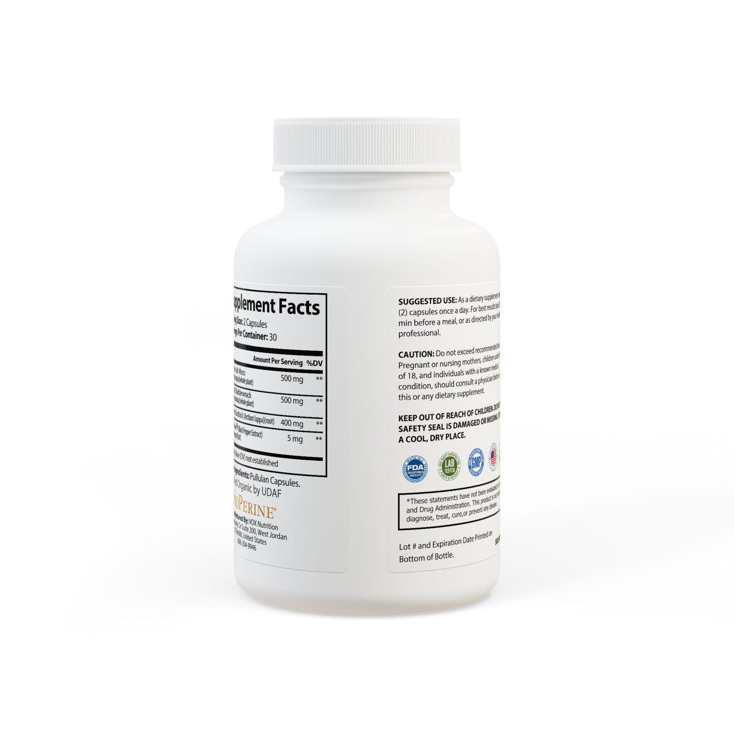 "In the Mawnin" Sea Moss Supplement (60 Capsules)